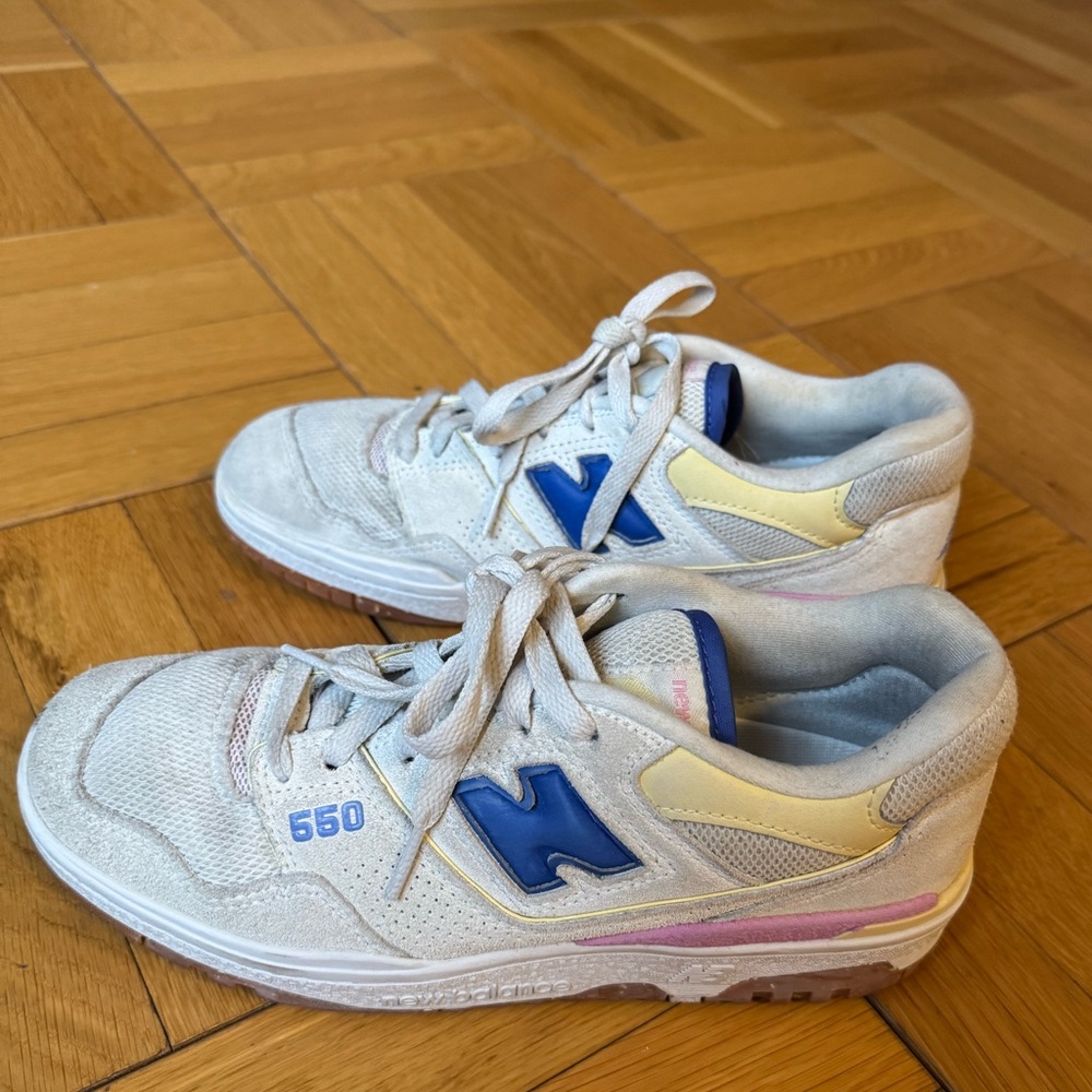 New Balance 550 Women’s Pink/Yellow/Blue